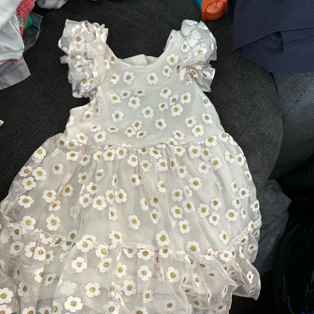 Cat n Jack toddler girl Easter dress